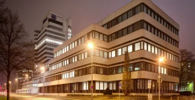Edificio de oficinas de Allianz en Hannover (Alemania)
