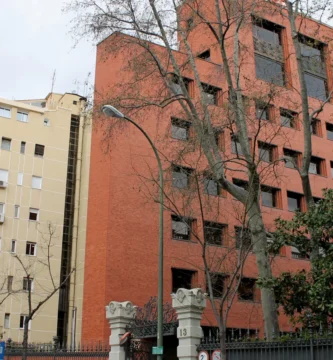 Edificio de Bankinter en Madrid, el banco que distribuye el seguro de hogar suscrito por Generali España