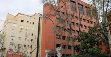 Edificio de Bankinter en Madrid, el banco que distribuye el seguro de hogar suscrito por Generali España