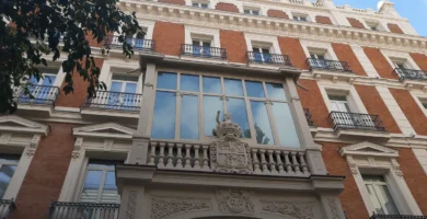 Fachada norte de la Fundación Mapfre, en Madrid