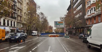 Calle de Trafalgar de Madrid, domicilio social de Mutua MMT Seguros