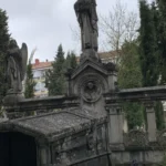Panteones del cementerio de Santa Isabel en Vitoria-Gasteiz, donde las aseguradoras de decesos gestionan las sepulturas