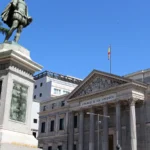 Palacio de las Cortes de Madrid, sede del Congreso de los Diputados