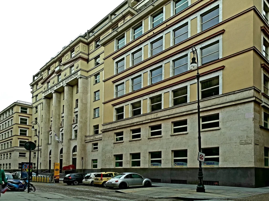 Sede central de Reale Mutua en Turín