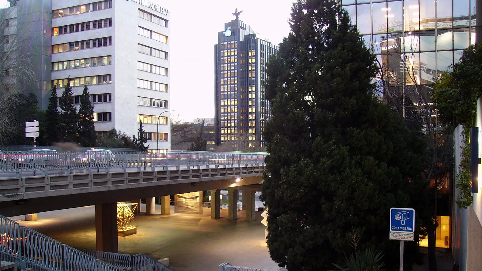 Edificio de Mutua Madrileña en el Paseo de la Castellana de Madrid