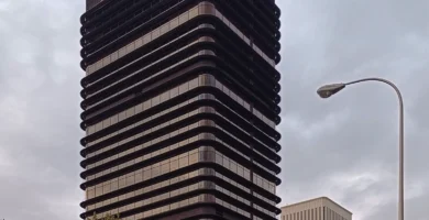 Fachada del edificio Castellana 81 en Madrid, sede de Zurich Seguros